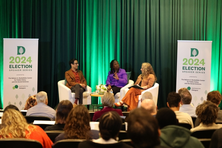 Sherrilyn Ifill leading a discussion